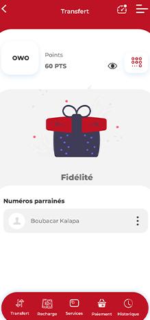 Compte de fidélité